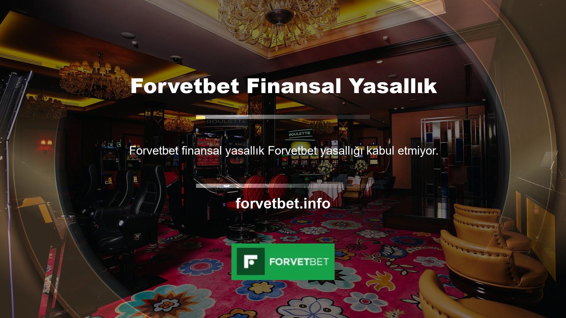 Forvetbet finansal işlemleri değişecektir